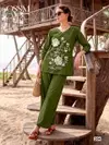 Sweety Vol 2 By Ossm Cotton Embroidery Western Co Ord Set Wholesalers In Surat